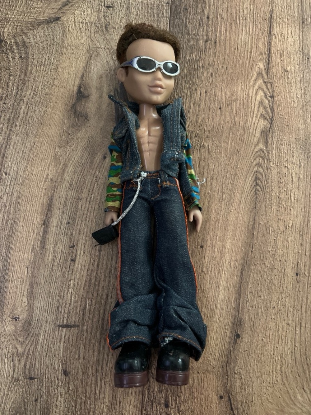 Vintage 2002 MGA Bratz Boyz 1st Edition Dylan Doll Lot w/ Original Promo Poster